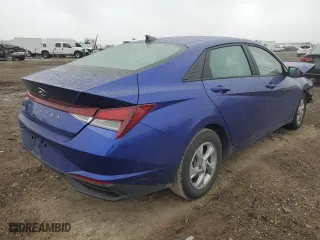 2023 Hyundai Elantra SE with VIN KMHLL4AG9PU543949, listed as a Copart auction lot 85046714 with 37,008 mi miles and Salvage Title. Bid and sale history available at carsss.com. Image 3.