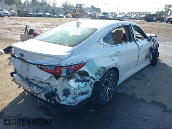 2023 Lexus ES with VIN 58ADA1C1XPU034091, listed as a IAAI auction lot 41490306 with 37,126 mi miles. Bid and sale history available at carsss.com. Image 4.