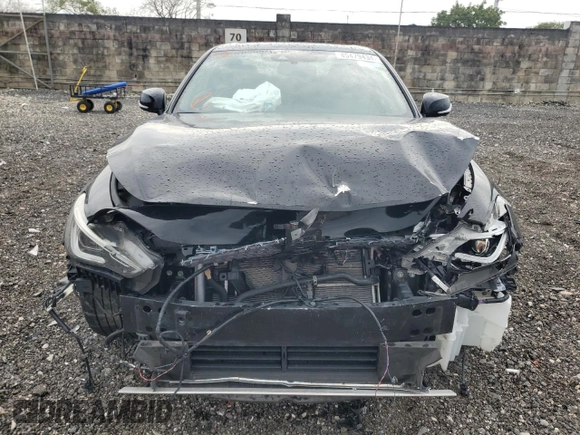 2021 Infiniti Q60 Luxe z VIN JN1EV7KL7MM470583, wystawiony jako Copart lot #45479434 z przebiegiem 37 020 mil mil oraz . Historia ofert i sprzedaży dostępna na DreamBid. Obrazek 5.