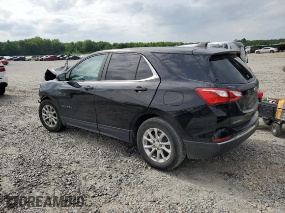 2021 Chevrolet Equinox LT with VIN 3GNAXKEV8ML312518, listed as a Copart auction lot 57049945 with Not provided miles and Salvage title. Bid and sale history available at DreamBid. Image 2.