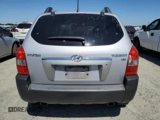 2005 Hyundai Tucson GLS with VIN KM8JN12D45U042095, listed as a Copart auction lot 69722604 with 182,394 mi miles and Salvage Title. Bid and sale history available at carsss.com. Image 6.