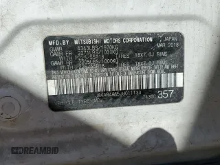 2018 Mitsubishi Outlander SEL z VIN JA4AR4AW5JU011133, wystawiony jako Copart lot #41871405 z przebiegiem 95 416 mil mil oraz Tytuł czysty. Historia ofert i sprzedaży dostępna na DreamBid. Obrazek 13.