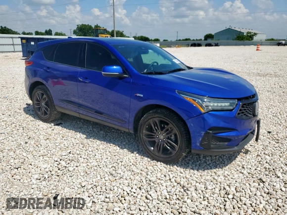 2019 Acura RDX w/A-Spec Pkg with VIN 5J8TC1H68KL015562, listed as a Copart auction lot 61030595 with 85,735 mi miles and Salvage title. Bid and sale history available at DreamBid. Image 4.