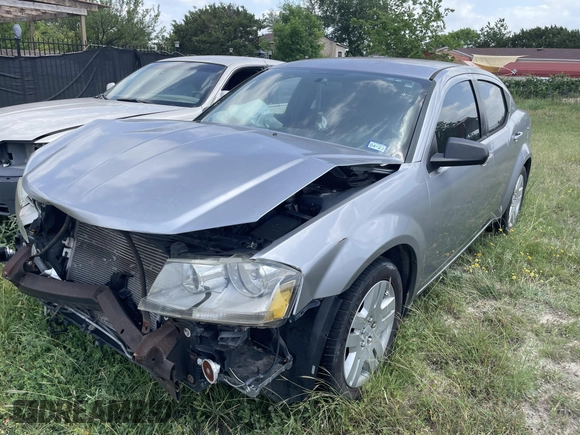 2014 Dodge Avenger SE with VIN 1C3CDZAB8EN149812, listed as a IAAI auction lot 42092082 with 126,244 mi miles and . Bid and sale history available at DreamBid. Image 2.