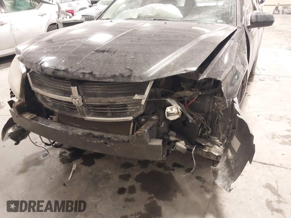 2010 Dodge Avenger R/T with VIN 1B3CC5FB0AN129498, listed as a IAAI auction lot 41626357 with 182,104 mi miles. Bid and sale history available at carsss.com. Image 6.