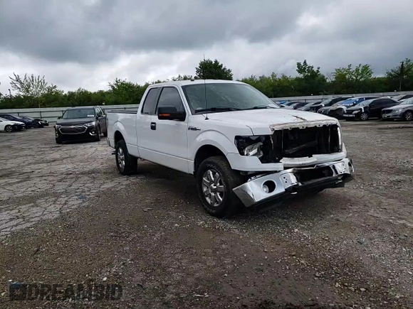 2014 Ford F-150 XL with VIN 1FTFX1EFXEKG32251, listed as a Copart auction lot 59033435 with 89,051 mi miles and Salvage title. Bid and sale history available at DreamBid. Image 13.
