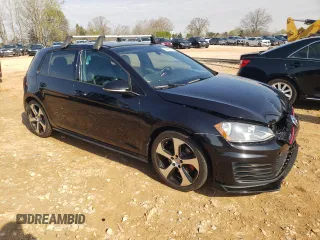 2015 Volkswagen Golf GTI Autobahn with VIN 3VW4T7AU7FM093251, listed as a Copart auction lot 45999763 with 105,586 mi miles. Bid and sale history available at carsss.com. Image 4.