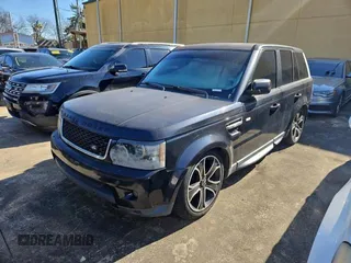 2012 Land Rover Range Rover Sport HSE with VIN SALSF2D41CA726733, listed as a Copart auction lot 43197725 with 258,935 mi miles and Clean title. Bid and sale history available at DreamBid. Image 2.