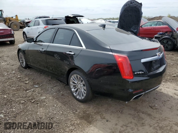 2015 Cadillac CTS Luxury AWD with VIN 1G6AX5SX6F0115950, listed as a Copart auction lot 54502195 with 118,256 mi miles and Salvage title. Bid and sale history available at DreamBid. Image 2.