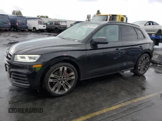 2019 Audi SQ5 Premium Plus with VIN WA1B4AFY8K2022409, listed as a Copart auction lot 76301484 with 64,893 mi miles and Salvage Title. Bid and sale history available at DreamBid. Image 1.