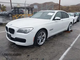 2013 BMW 7 Series 740i with VIN WBAYA6C57DC995338, listed as a IAAI auction lot 41479077 with 123,680 mi miles and . Bid and sale history available at DreamBid. Image 17.