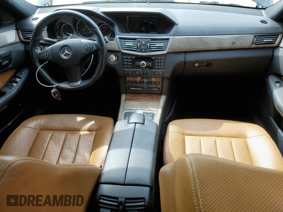 2010 Mercedes-Benz E-Class E 550 Luxury with VIN WDDHF9AB6AA120991, listed as a Copart auction lot 52893125 with 104,606 mi miles and Salvage Title. Bid and sale history available at carsss.com. Image 8.