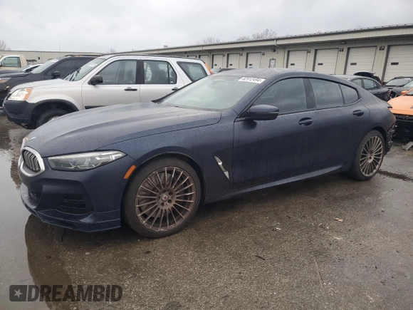 2023 BMW 8 Series z VIN WBAGX0C14PCM99664, wystawiony jako Copart lot #82912494 z przebiegiem 20 899 mil mil oraz Szkoda całkowita • Salvage title. Historia ofert i sprzedaży dostępna na DreamBid. Obrazek 1.