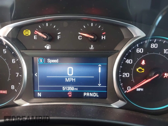 2023 Chevrolet Equinox LT z VIN 3GNAXUEGXPL203611, wystawiony jako IAAI lot #41894697 z przebiegiem 51 359 mil mil oraz . Historia ofert i sprzedaży dostępna na DreamBid. Obrazek 7.