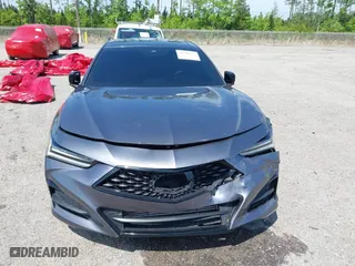 2022 Acura TLX w/A-Spec Package with VIN 19UUB5F55NA002177, listed as a IAAI auction lot 41208723 with 58,795 mi miles. Bid and sale history available at carsss.com. Image 12.