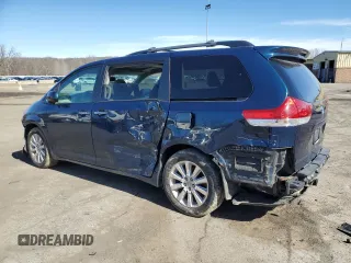 2012 Toyota Sienna XLE with VIN 5TDDK3DC4CS030461, listed as a Copart auction lot 49670925 with 169,836 mi miles and Salvage Title. Bid and sale history available at carsss.com. Image 2.