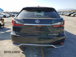 2022 Lexus RX 450h with VIN 2T2HGMDA2NC090365, listed as a Copart auction lot 56177755 with 49,583 mi miles and Salvage title. Bid and sale history available at DreamBid. Image 6.