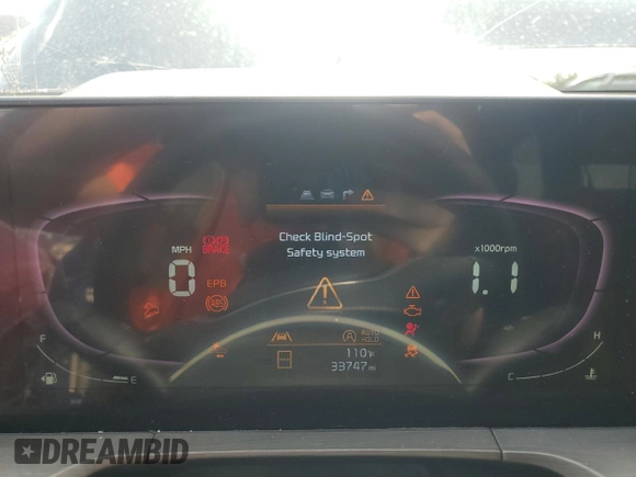 2023 Kia Telluride EX X-Line with VIN 5XYP3DGC7PG367267, listed as a Copart auction lot 59660465 with 33,747 mi miles and Salvage title. Bid and sale history available at DreamBid. Image 9.
