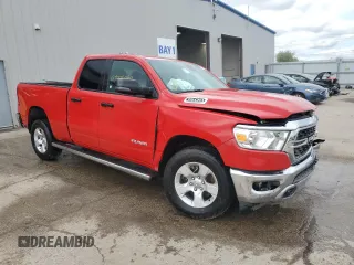 2023 Ram 1500 Big Horn with VIN 1C6SRFBTXPN535513, listed as a Copart auction lot 67712654 with 41,251 mi miles and Salvage Title. Bid and sale history available at carsss.com. Image 4.