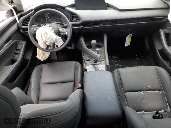 2025 Mazda 3 S Select Sport with VIN 3MZBPABM0SM460122, listed as a Copart auction lot 55444645 with Not Provided miles and Non Repairable. Bid and sale history available at DreamBid. Image 8.