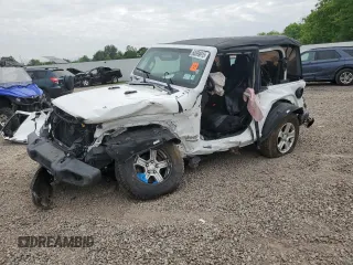 2018 Jeep Wrangler Sport S с VIN 1C4GJXAG0JW148759, выставлен на аукционе Copart как лот 60689915 с пробегом Не указан миль и Списание • Salvage title. История ставок и продаж доступна на DreamBid. Изображение 1.
