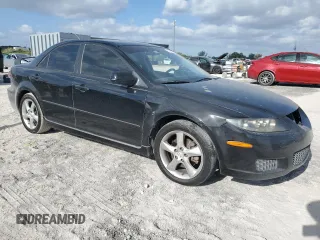 2008 Mazda 6 i Sport VE with VIN 1YVHP80C185M05834, listed as a Copart auction lot 55316975 with 224,431 mi miles and Salvage Title. Bid and sale history available at DreamBid. Image 4.