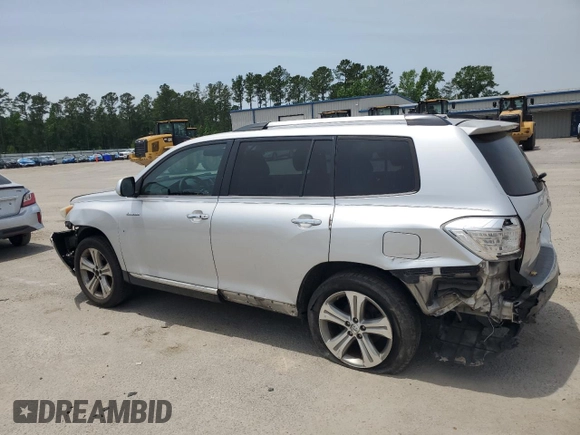 2011 Toyota Highlander Limited with VIN 5TDYK3EH6BS027426, listed as a Copart auction lot 57223895 with 465,279 mi miles and Salvage title. Bid and sale history available at DreamBid. Image 2.