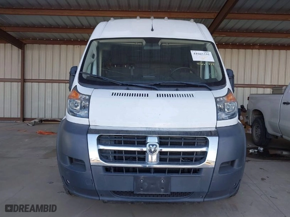 2017 Ram ProMaster Cargo Van with VIN 3C6TRVBG8HE542757, listed as a IAAI auction lot 41665335 with 72,358 mi miles. Bid and sale history available at carsss.com. Image 6.