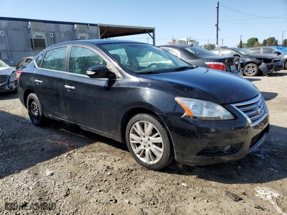 2013 Nissan Sentra SR with VIN 3N1AB7AP5DL758043, listed as a Copart auction lot 49636155 with 159,721 mi miles and Clean Title. Bid and sale history available at carsss.com. Image 4.