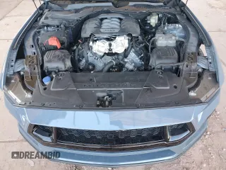 2024 Ford Mustang GT with VIN 1FA6P8CF2R5429568, listed as a Copart auction lot 53749355 with Not provided miles and Salvage title. Bid and sale history available at DreamBid. Image 11.