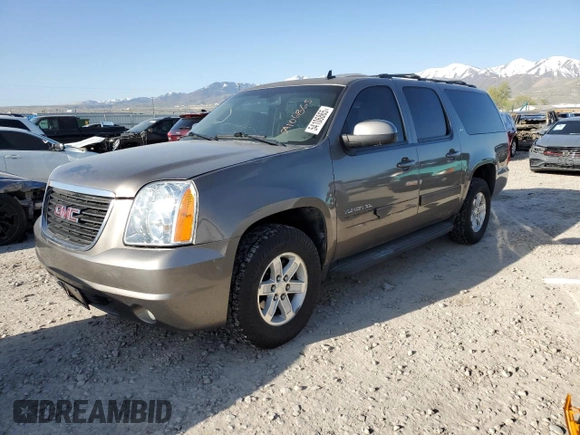 2014 GMC Yukon XL SLT with VIN 1GKS2KE7XER220161, listed as a Copart auction lot 54106865 with 169,583 mi miles and Salvage Title. Bid and sale history available at carsss.com. Image 1.