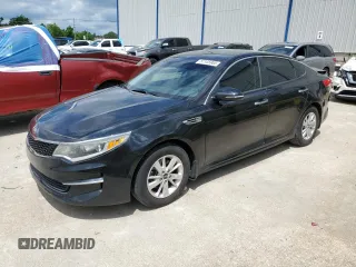 2016 Kia Optima LX with VIN 5XXGT4L34GG071150, listed as a Copart auction lot 57105985 with 111,849 mi miles and Non repairable. Bid and sale history available at DreamBid. Image 1.
