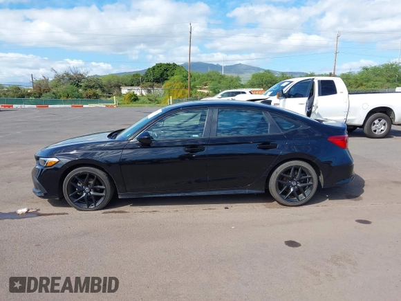 2022 Honda Civic Sport with VIN 2HGFE2F50NH599027, listed as a IAAI auction lot 41604042 with 43,250 mi miles. Bid and sale history available at carsss.com. Image 14.
