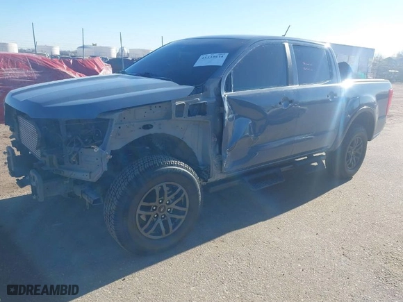 2023 Ford Ranger XL with VIN 1FTER4FH5PLE11497, listed as a IAAI auction lot 41333834 with 52,536 mi miles. Bid and sale history available at carsss.com. Image 2.