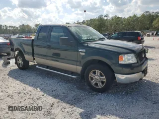 2005 Ford F-150 STX with VIN 1FTRX12WX5NA19210, listed as a Copart auction lot 78093734 with 185,516 mi miles and Salvage Title. Bid and sale history available at carsss.com. Image 4.