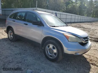 2011 Honda CR-V LX with VIN 3CZRE3H34BG701576, listed as a Copart auction lot 52020295 with 245,616 mi miles and Salvage Title. Bid and sale history available at carsss.com. Image 4.