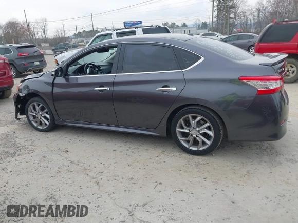 2015 Nissan Sentra SV with VIN 3N1AB7AP4FY381663, listed as a IAAI auction lot 41792516 with 147,706 mi miles and . Bid and sale history available at DreamBid. Image 3.