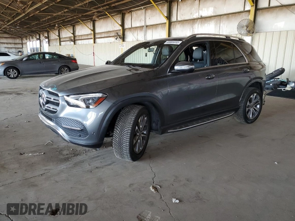 2021 Mercedes-Benz GLE 350 z VIN 4JGFB4KB8MA490709, wystawiony jako Copart lot #60885555 z przebiegiem 30 339 mil mil oraz Szkoda całkowita • Salvage title. Historia ofert i sprzedaży dostępna na DreamBid. Obrazek 1.