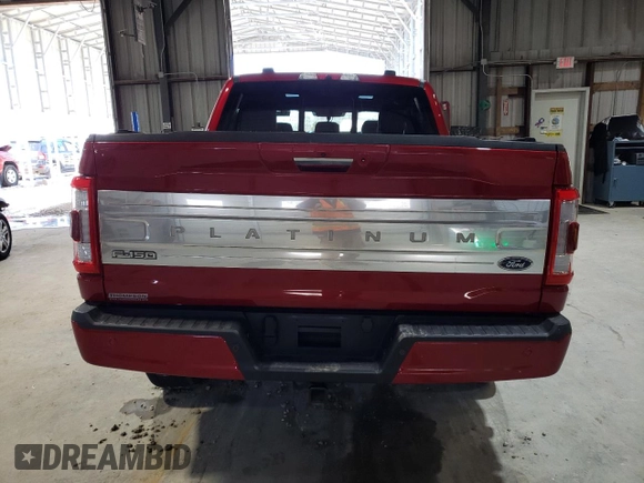 2023 Ford F-150 XL with VIN 1FTFW1E53PFA44651, listed as a Copart auction lot 45546615 with 32,182 mi miles and Salvage Title. Bid and sale history available at carsss.com. Image 6.