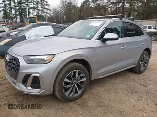2024 Audi Q5 S line Premium Plus with VIN WA1EAAFY0R2083723, listed as a IAAI auction lot 41746336 with 24,190 mi miles. Bid and sale history available at carsss.com. Image 2.