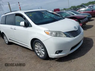 2015 Toyota Sienna Limited with VIN 5TDDK3DC9FS119513, listed as a IAAI auction lot 42290386 with 210,948 mi miles and . Bid and sale history available at DreamBid. Image 1.