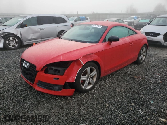 2008 Audi TT 2.0T with VIN TRUAF38J481003321, listed as a Copart auction lot 41568745 with 149,593 mi miles and Salvage Title. Bid and sale history available at carsss.com. Image 1.