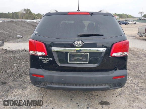 2012 Kia Sorento LX with VIN 5XYKT4A22CG273527, listed as a IAAI auction lot 41954603 with 309,018 mi miles. Bid and sale history available at carsss.com. Image 16.