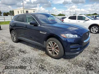 2020 Jaguar F-Pace 25t Premium with VIN SADCJ2FX8LA619250, listed as a Copart auction lot 73838394 with Not provided miles and Salvage title. Bid and sale history available at DreamBid. Image 4.