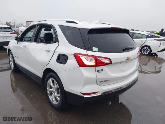 2018 Chevrolet Equinox Premier with VIN 2GNAXMEV7J6251254, listed as a IAAI auction lot 41447892 with 87,129 mi miles. Bid and sale history available at carsss.com. Image 3.
