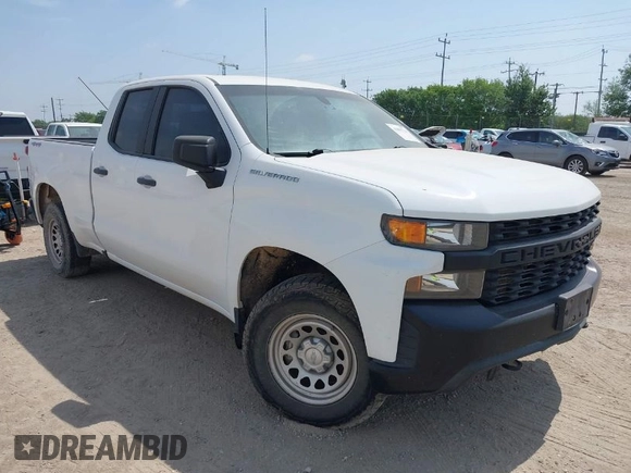 2020 Chevrolet Silverado 1500 Work Truck with VIN 1GCRYAEF5LZ177176, listed as a IAAI auction lot 41895721 with 103,062 mi miles and . Bid and sale history available at DreamBid. Image 1.
