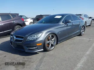 2012 Mercedes-Benz CLS 550 with VIN WDDLJ9BB9CA021186, listed as a IAAI auction lot 41388368 with 115,575 mi miles and . Bid and sale history available at DreamBid. Image 2.