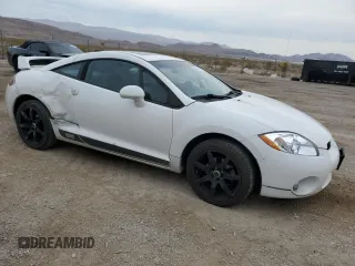 2008 Mitsubishi Eclipse SE-V6 with VIN 4A3AK64T68E014597, listed as a Copart auction lot 65401154 with 75,445 mi miles and Salvage Title. Bid and sale history available at carsss.com. Image 4.