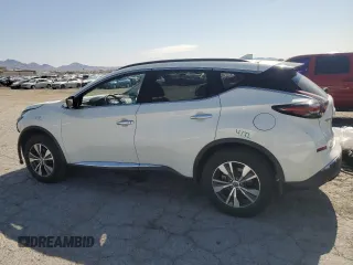 2020 Nissan Murano SV with VIN 5N1AZ2BJ2LN125189, listed as a Copart auction lot 58407815 with 54,156 mi miles and Salvage title. Bid and sale history available at DreamBid. Image 2.