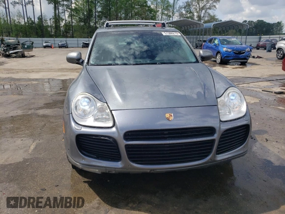 2005 Porsche Cayenne Turbo with VIN WP1AC29P85LA91871, listed as a Copart auction lot 51386215 with 201,954 mi miles and Salvage Title. Bid and sale history available at DreamBid. Image 5.